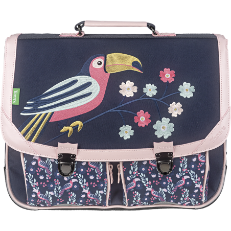 Cartable Assya bleu Tann’s - 38 cm