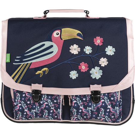 Cartable Assya bleu Tann’s - 41 cm