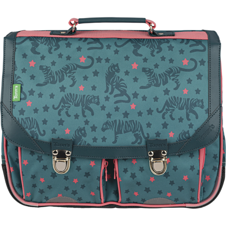 Cartable Salomé vert Tann’s - 35 cm