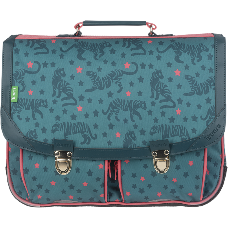 Cartable Salomé vert Tann’s - 38 cm