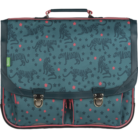 Cartable Salomé vert Tann’s - 41 cm