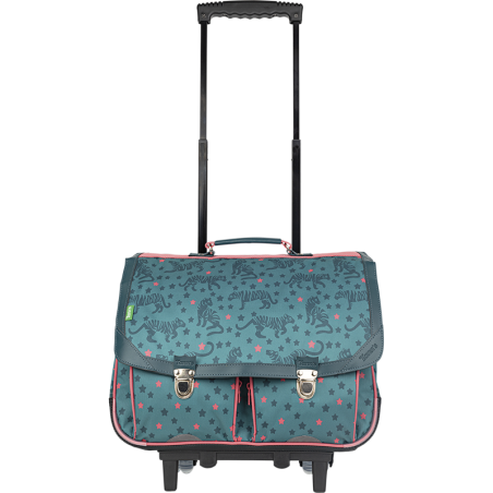 Cartable trolley Salomé vert Tann’s - 41 cm