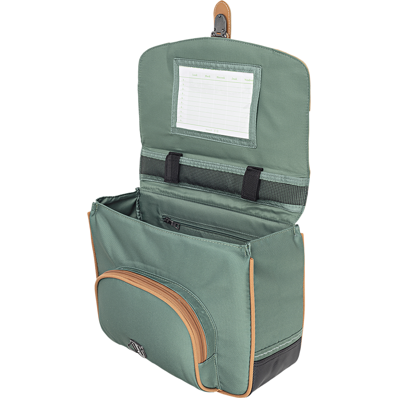 Cartable Iris vert Tann’s - 32 cm