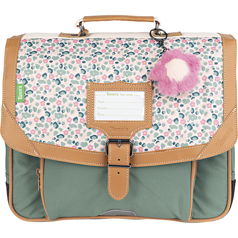 Cartable Iris vert Tann’s - 35 cm