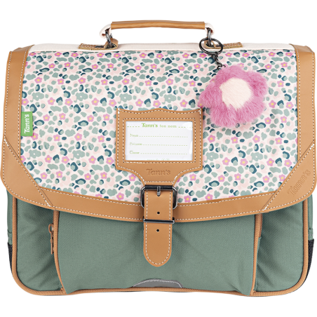 Cartable Iris vert Tann’s - 35 cm