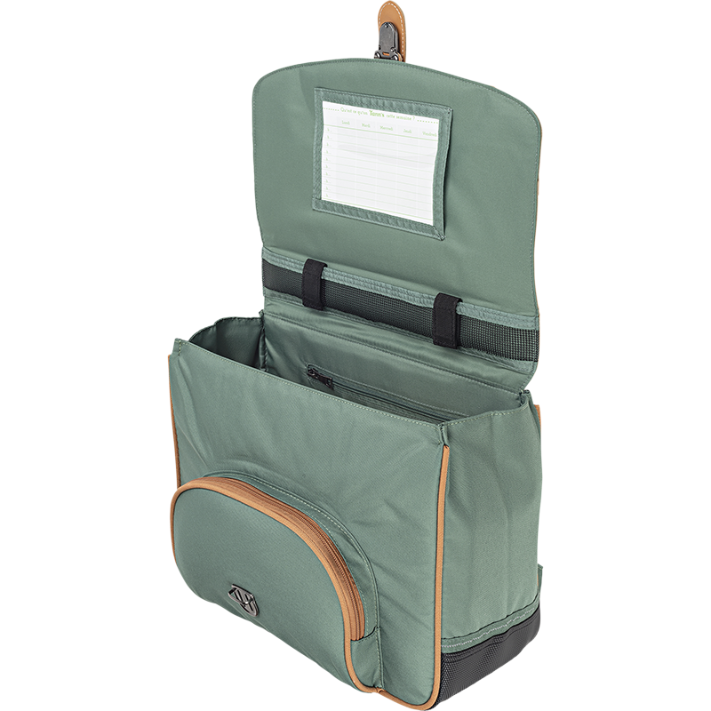 Cartable Iris vert Tann’s - 35 cm