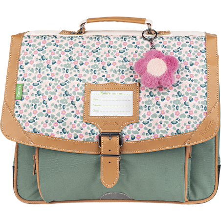 Cartable Iris vert Tann’s - 38 cm