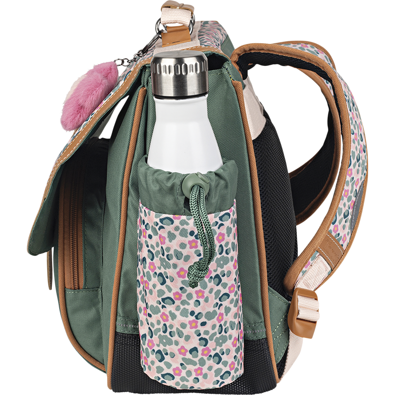 Cartable poche gourde Iris vert Tann’s - 38 cm