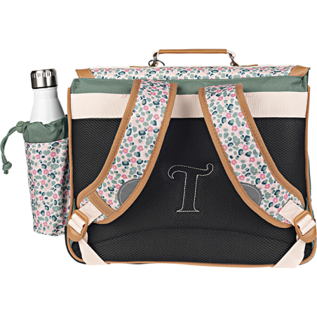 Cartable poche gourde Iris vert Tann’s - 38 cm