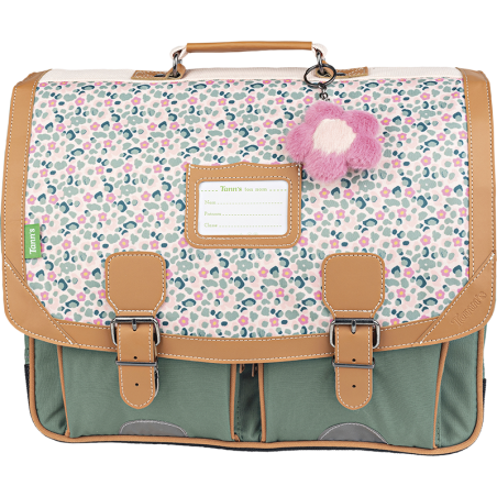 Cartable Iris vert Tann’s - 41 cm