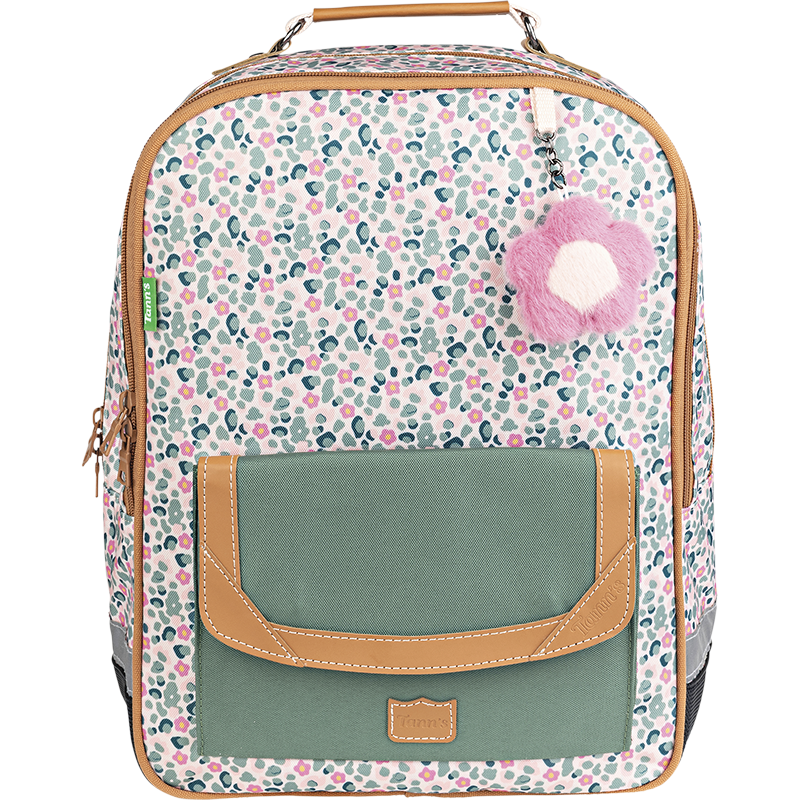 Sac à dos Iris vert Tann’s - 28,5 cm