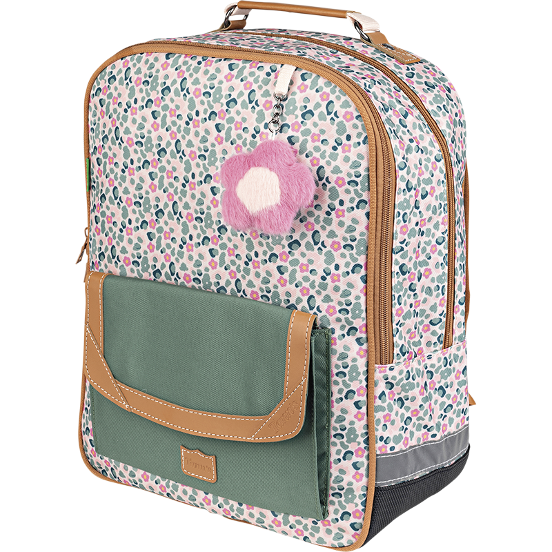 Sac à dos Iris vert Tann’s - 28,5 cm