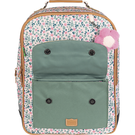 Sac à dos Iris vert Tann’s - 28,5 cm