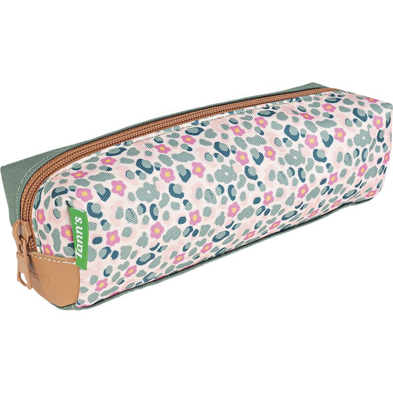 Trousse simple Iris verte Tann’s - 21,5 cm