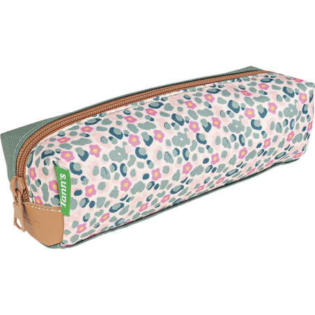 Trousse simple Iris verte Tann’s - 21,5 cm