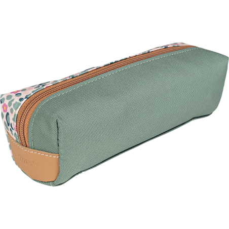 Trousse simple Iris verte Tann’s - 21,5 cm
