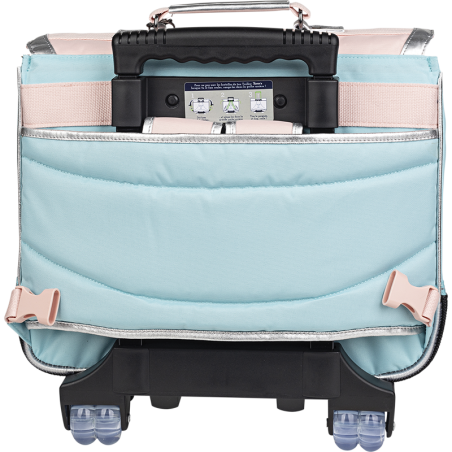 Cartable trolley Mia bicolore