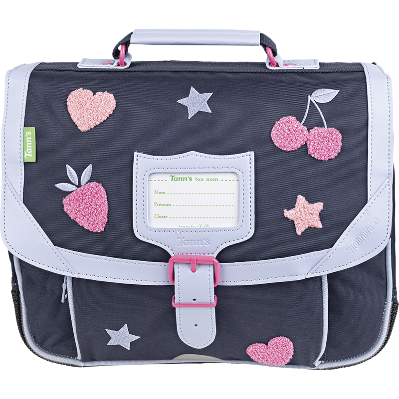 Cartable Juliette bleu Tann’s - 32 cm