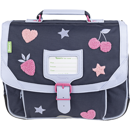 Cartable Juliette bleu Tann’s - 32 cm