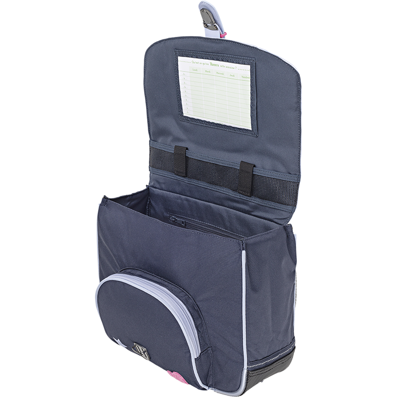 Cartable Juliette bleu Tann’s - 32 cm