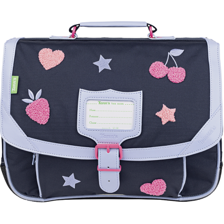 Cartable Juliette bleu Tann’s - 35 cm