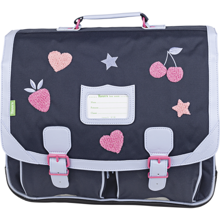 Cartable Juliette bleu Tann’s - 41 cm