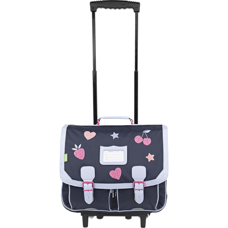 Cartable trolley Juliette bleu Tann’s - 41 cm