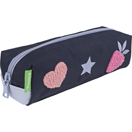 Trousse Juliette bleue Tann’s - 21 cm
