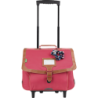 Cartable trolley Louise fuchsia Tann’s - 38 cm