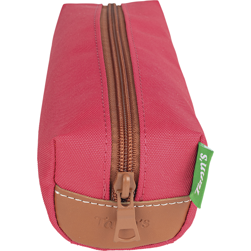 Trousse simple Louise fuchsia Tann’s - 21,5 cm
