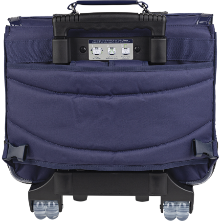 Cartable trolley Louna violet