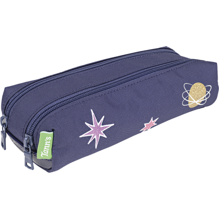 Trousse Louna violette Tann’s - 21,5 cm