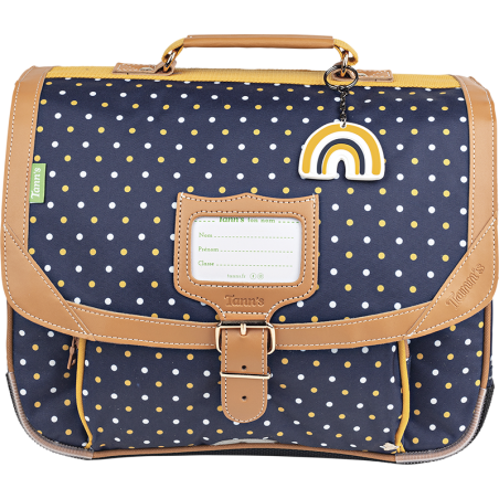Cartable Faustine bleu Tann’s - 35 cm