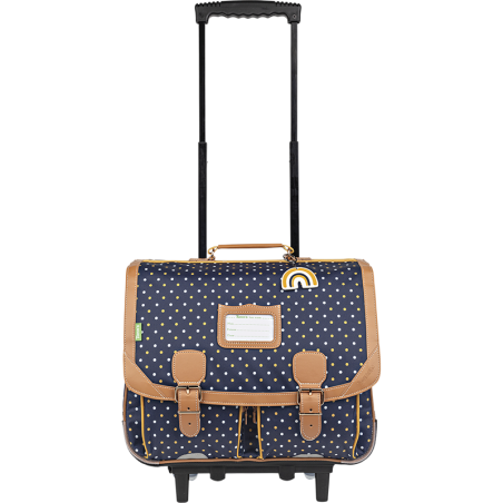 Cartable trolley Faustine bleu Tann’s - 41 cm
