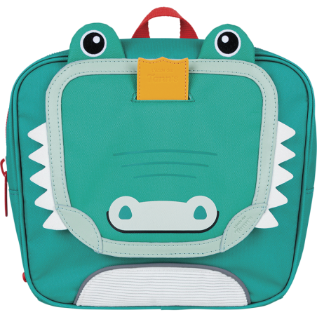 Mini cartable Crocodile L'école des Tann's - 26 cm