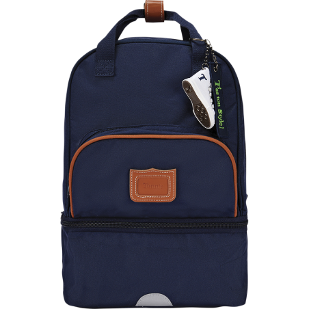 Sac à dos repas Camille marine Tann’s - 24 cm
