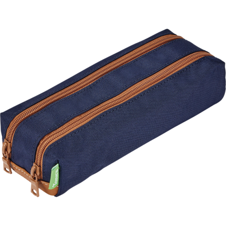 Trousse Camille marine Tann’s - 21,5 cm