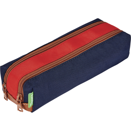 Trousse Arthur bicolore Tann’s - 21,5 cm