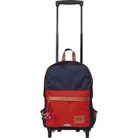 Sac trolley Arthur bicolore Tann’s - 31 cm