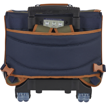 Cartable trolley Axel bicolore