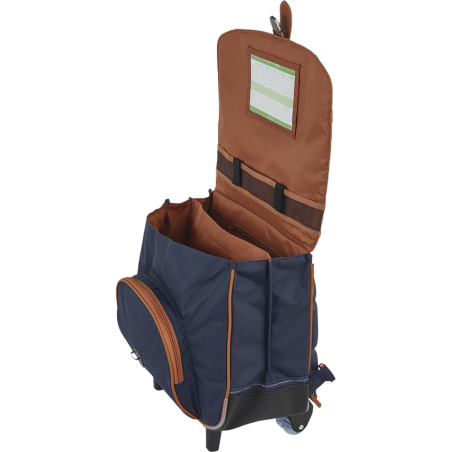 Cartable trolley Axel bicolore Tann’s - 38 cm