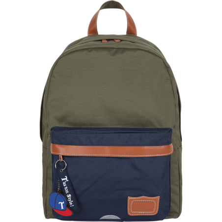 Sac à dos Axel bicolore Tann’s - M - 1 compartiment