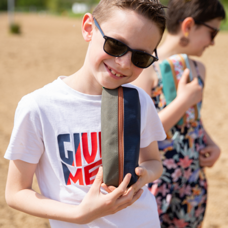 Trousse Axel bicolore