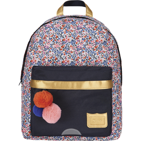 Sac à dos Antonia bleu Tann’s - M - 1 compartiment