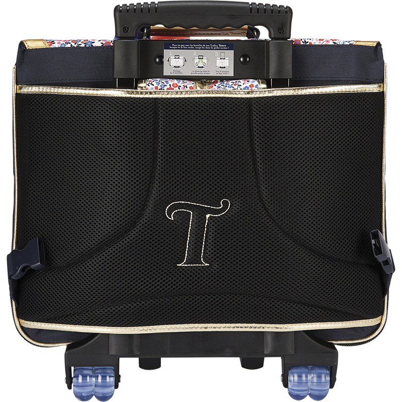 Cartable trolley Antonia bleu Tann’s - 41 cm