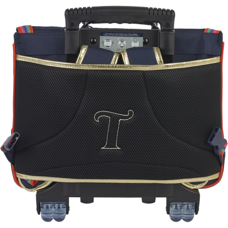 Cartable trolley Leïla marine Tann’s - 38 cm