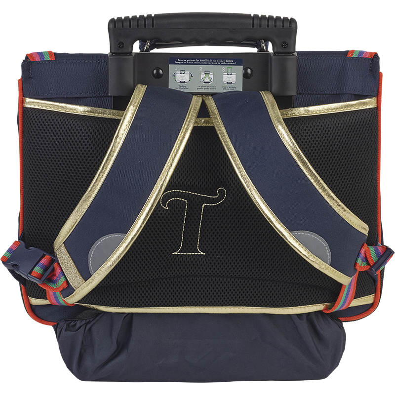 Cartable trolley Leïla marine Tann’s - 38 cm