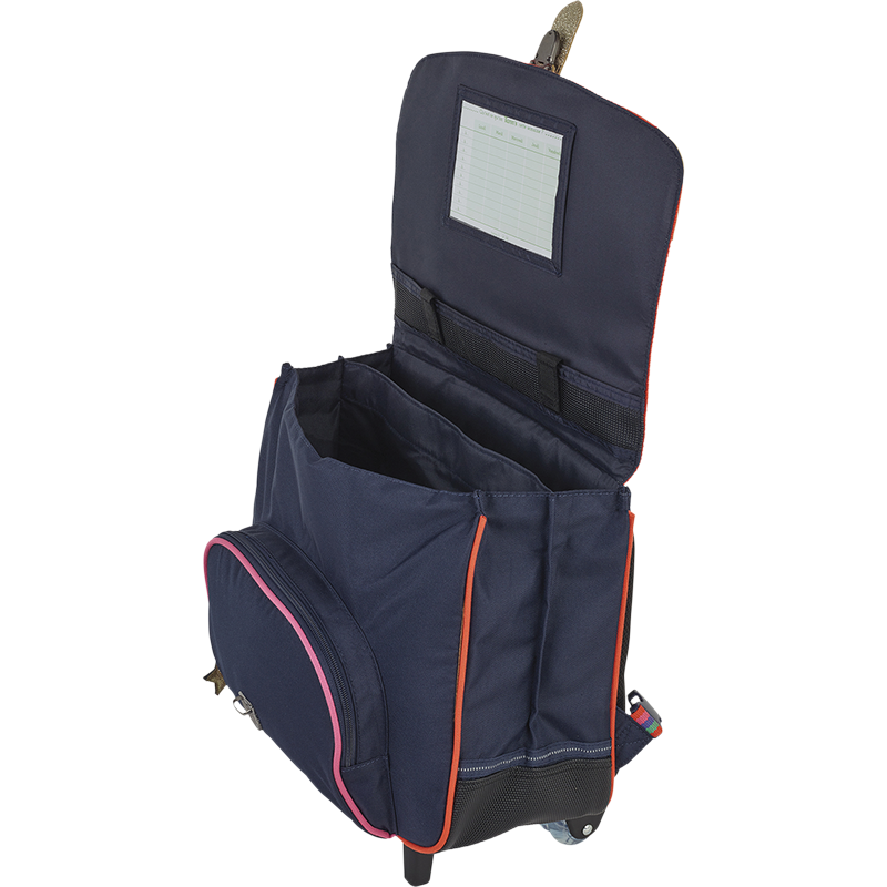 Cartable trolley Leïla marine Tann’s - 38 cm