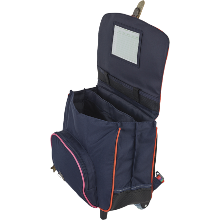 Cartable trolley Leïla marine Tann’s - 38 cm