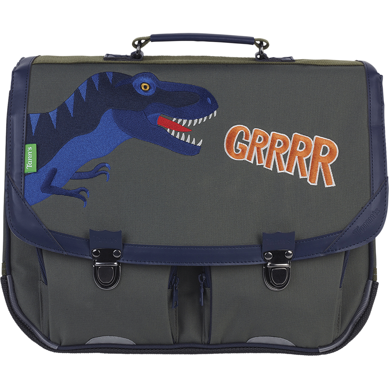 Cartable Oscar kaki Tann’s - 38 cm